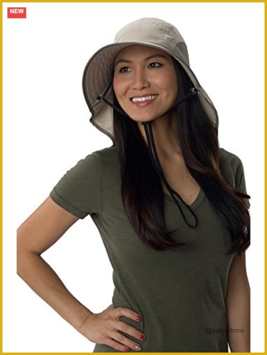 UPF 50+ Floppy Sun Hat with Adjustable Fit and Mesh Vents main image 5